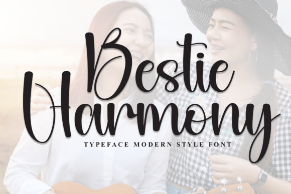 Bestie Harmony: A Playful Script Font for Web Design