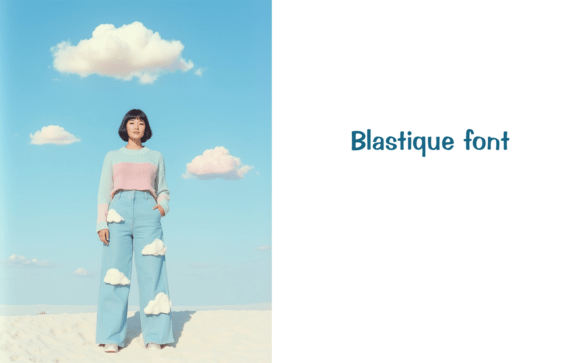 Blastique: A Cinematic Typeface for Bold Editorial Design