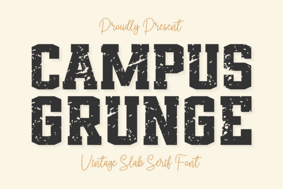 Campus Grunge Font for Bold Digital Campaigns