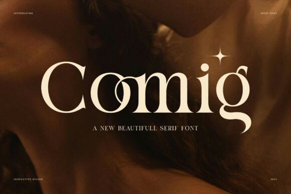 Comig: The Serif Font That Elevates Campaign Design