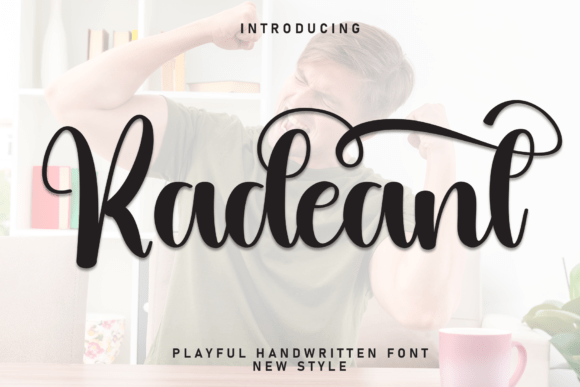 Discover Radeant: A Playful Script Font for Modern Branding