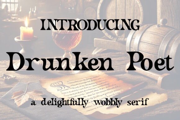 Drunken Poet Serif Font Review