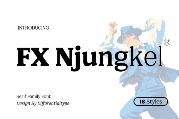 FX Njungkel: A Vintage Serif Font for Modern Branding