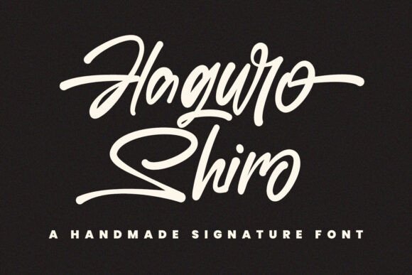 Haguro Shiro: A Font That Elevates Brand Identity