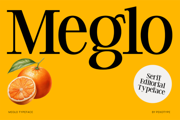 Meglo: The Serif Font That Elevates Your Campaign Design