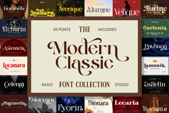 Modern Classic Collection Font for Timeless Branding