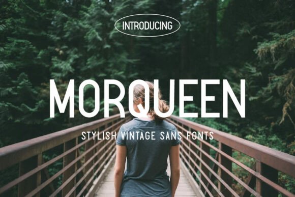 Morqueen: A Sans Serif Font for Modern Branding