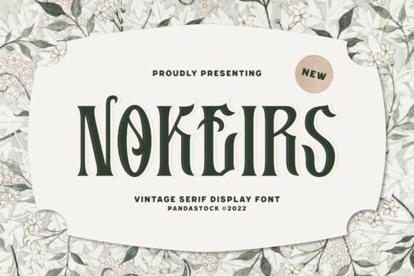 Nokeirs: A Serif Font for Editorial Design