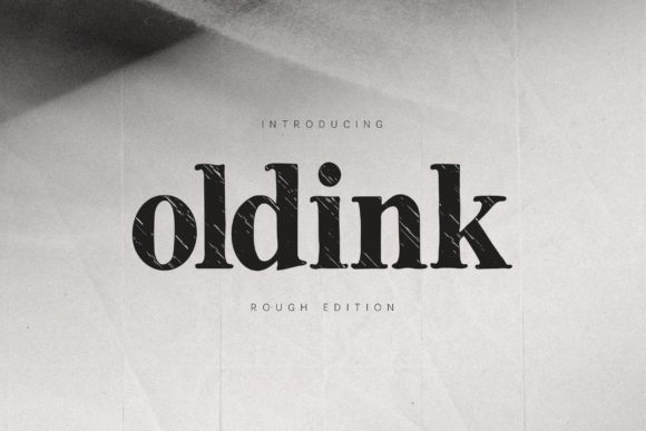 Oldink: A Vintage Serif Font for Timeless Editorial Design