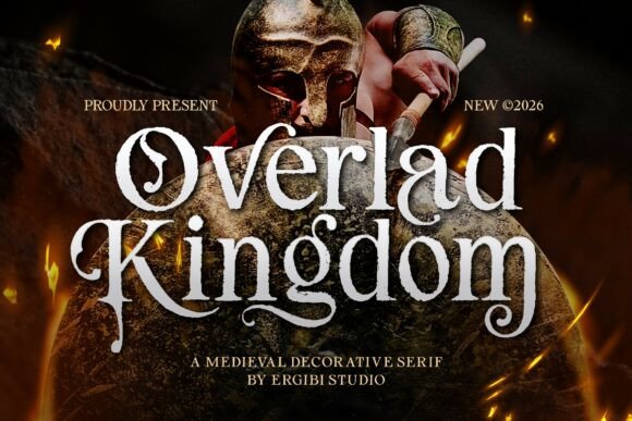 Overlad Kingdom: A Serif Font for Bold Branding