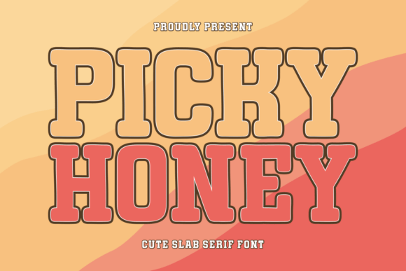 Picky Honey: A Vintage Slab Serif for Editorial Design
