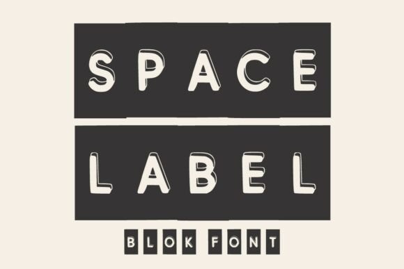Space Label Font for Professional Branding