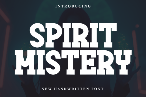 Spirit Mistery: A Playful Display Font for Modern Editorial Design