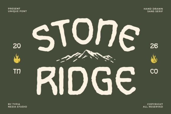 Stone Ridge: A Rugged Font for Bold Editorial Design