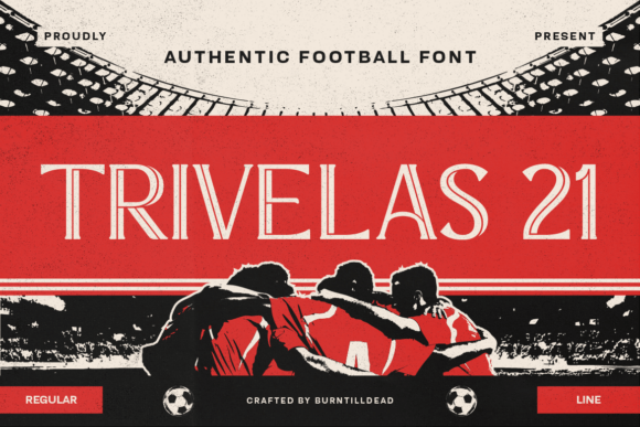 Trivelas 21: A Football-Inspired Typeface for Editorial Design