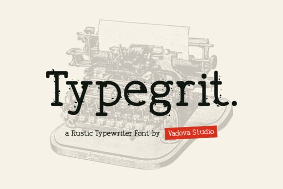 Typegrit: A Rugged Serif Font for Timeless Branding