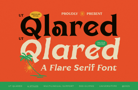 Ut Qlared: A Serif Font with a Bold Editorial Presence