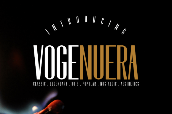 Vogenuera Font for Modern Marketing